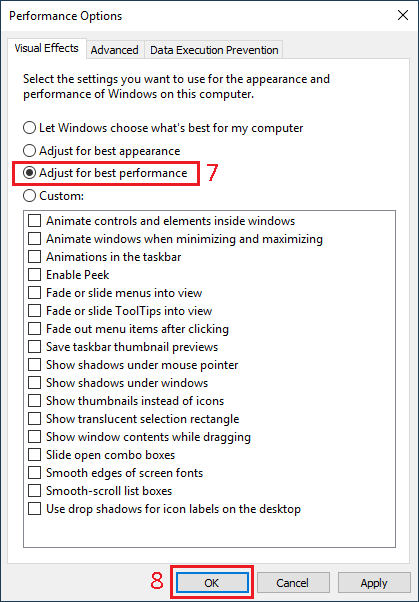 Set Performance Mode - Image 3