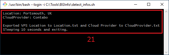Install BgInfo - Image 6
