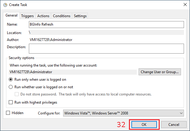 Install BgInfo - Image 10