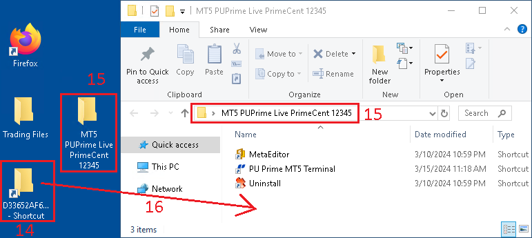 Create Shortcut to Data Folder - Image 6