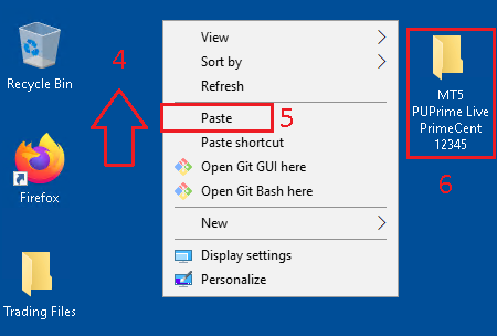 MetaTrader Copy Shortcut Folder - Image 4