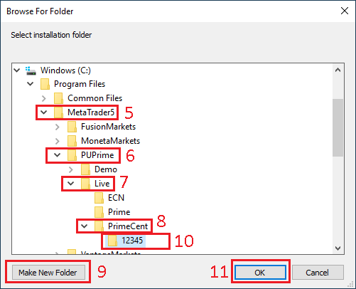 Installation de MetaTrader - Image 4